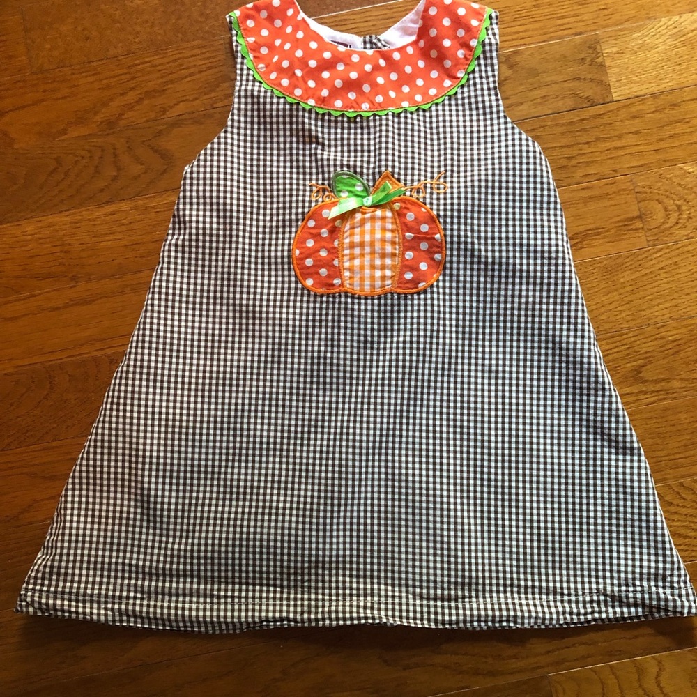 Lil Cactus Pumpkin Dress, Sz 2T